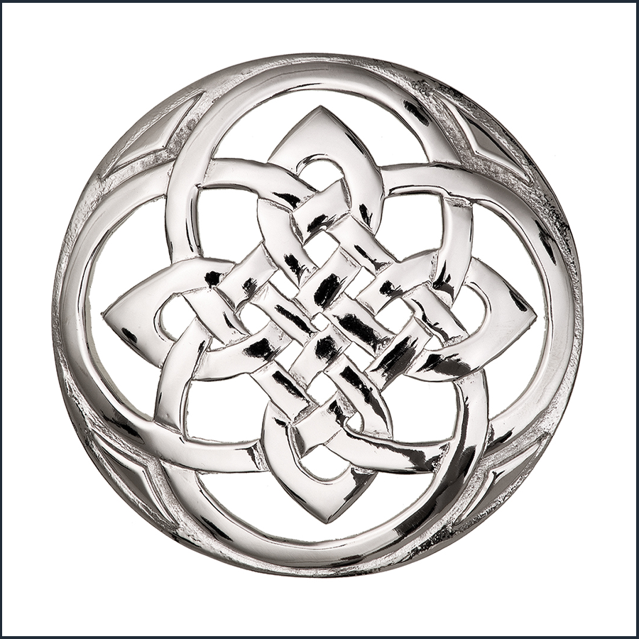 Celtic Pebble Brooch