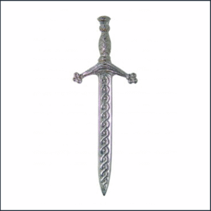 Claidhmhor Interlaced Kilt Pin