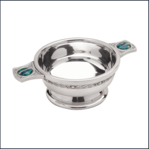 Heathergem Pewter Quaich