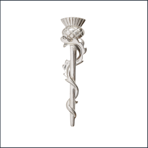 Intertwined Thistle Kilt Pin