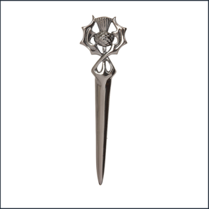 Thistle Kilt Pin With A Twist