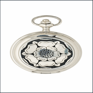 Rose Full Hunter Mechanical Pocket Watch