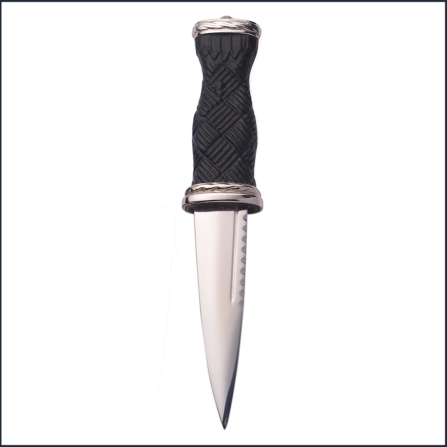 Lomond Pewter Plain Ball Top Sgian Dubh