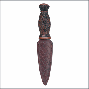 Scotland Brown Daywear Sgian Dubh