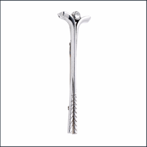 Shinty Polished Kilt Pin