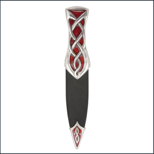 Strathy Enamel Pewter Dress Sgian Dubh