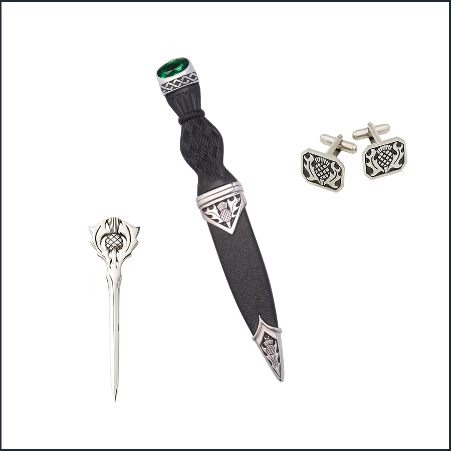 Thistle 3 Piece Gift Set With Stone Top