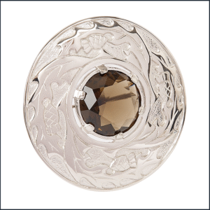 Thistle Brooch With Twist