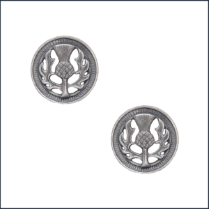 Thistle Cufflinks .