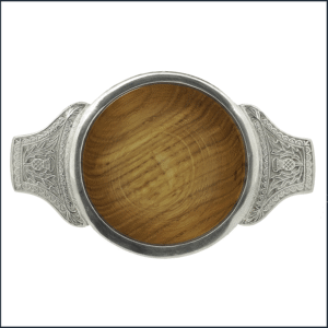 Wooden Oak Quaich