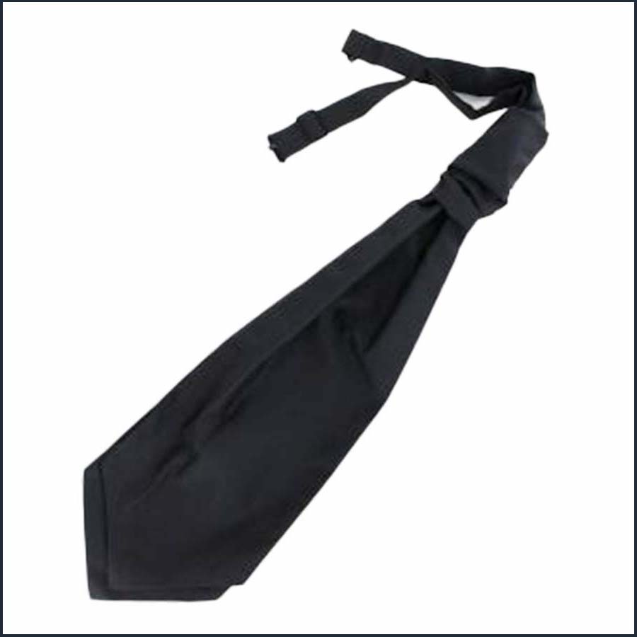 Black Rushe Cravat Tie
