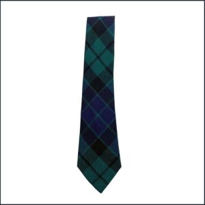 MacKay Modern Handmade Tartan Wool Tie