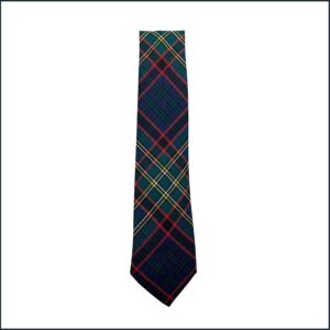 MacNicol Nicolson Modern Hunting Handmade Tartan Tie
