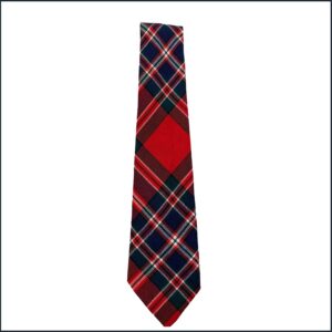 McFarlane Red Handmade Tartan Tie