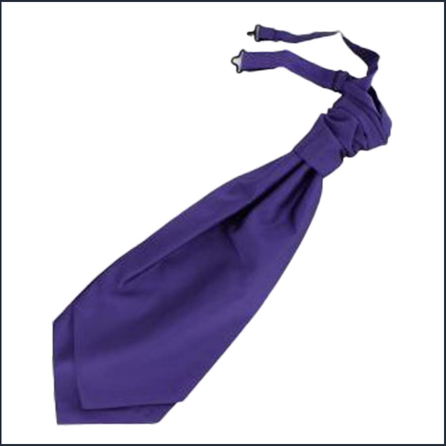 Purple Rushe Cravat Tie