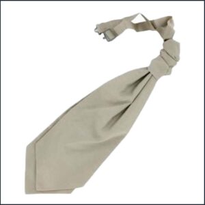 Taupe Rushe Cravat Tie