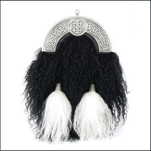 Black Persian Lamb Dress Sporran