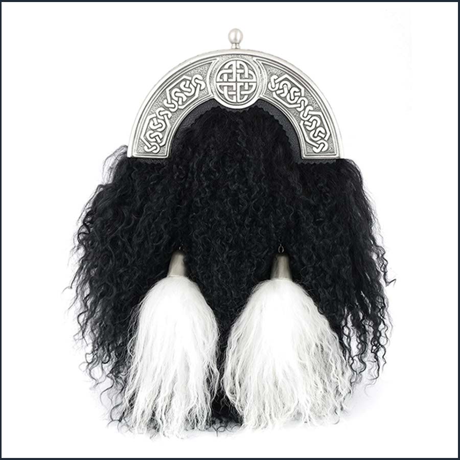 Black Persian Lamb Dress Sporran