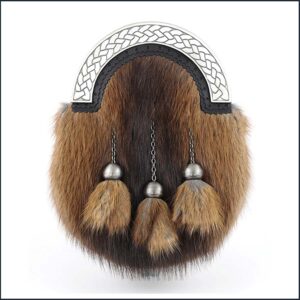 Brown Musquash Dress Sporran
