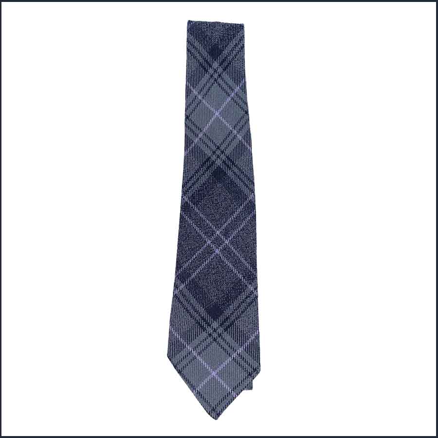 Highland Granite Mauve Handmade Tartan Tie