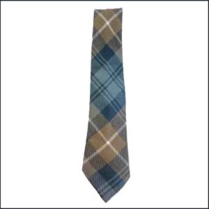 Lamont Weathered Handmade Wool Tartan Tie