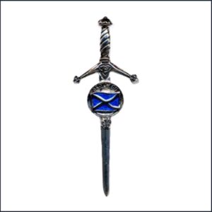 St Andrews Flag Enamel Kilt Pin