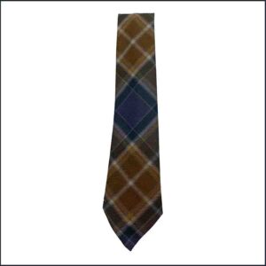 Manx Ancient Hunting Handmade Tartan Tie