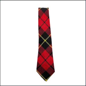 Scottish Wallace Red Handmade Tartan Tie