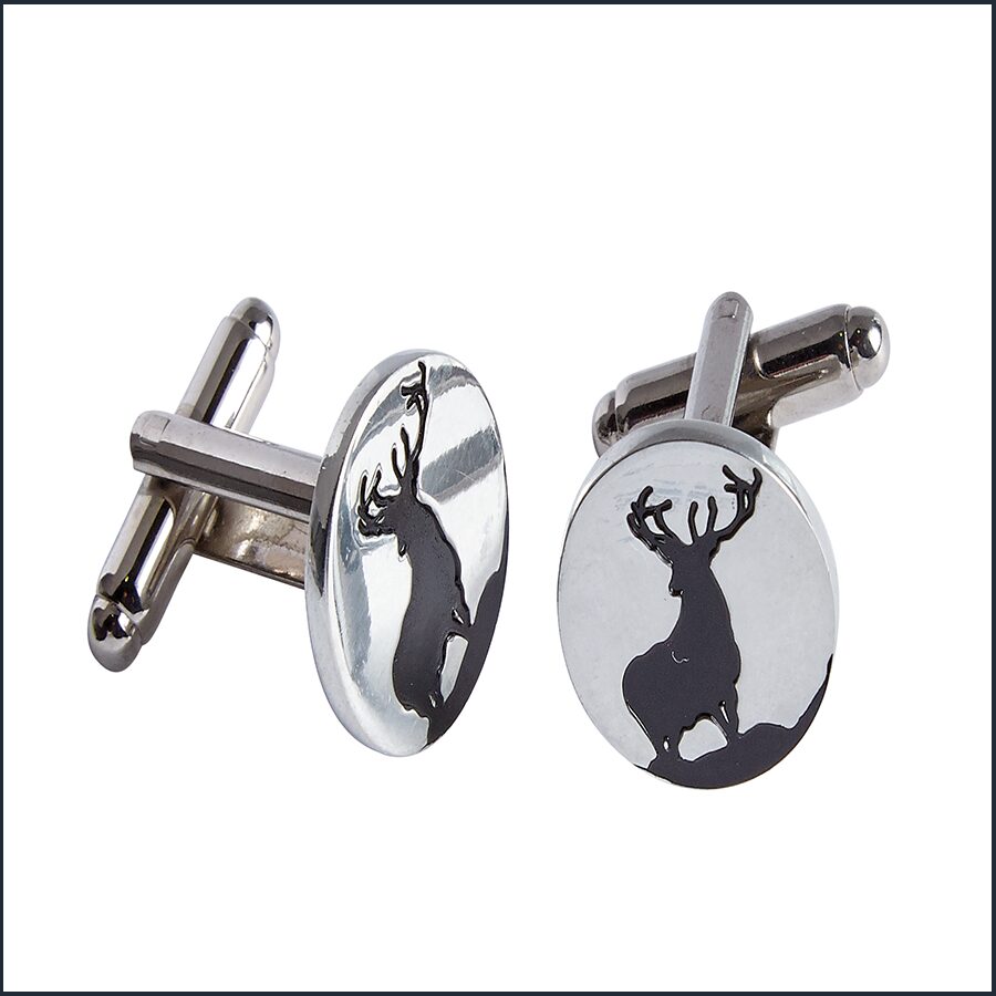 Monarch of the Glen Stag Cufflinks