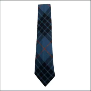MacKay Blue Ancient Handmade Tartan Wool Tie