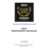 Best-Independent-Retailer-Award-by-Dumbartonshire-Retail-Business-Awards