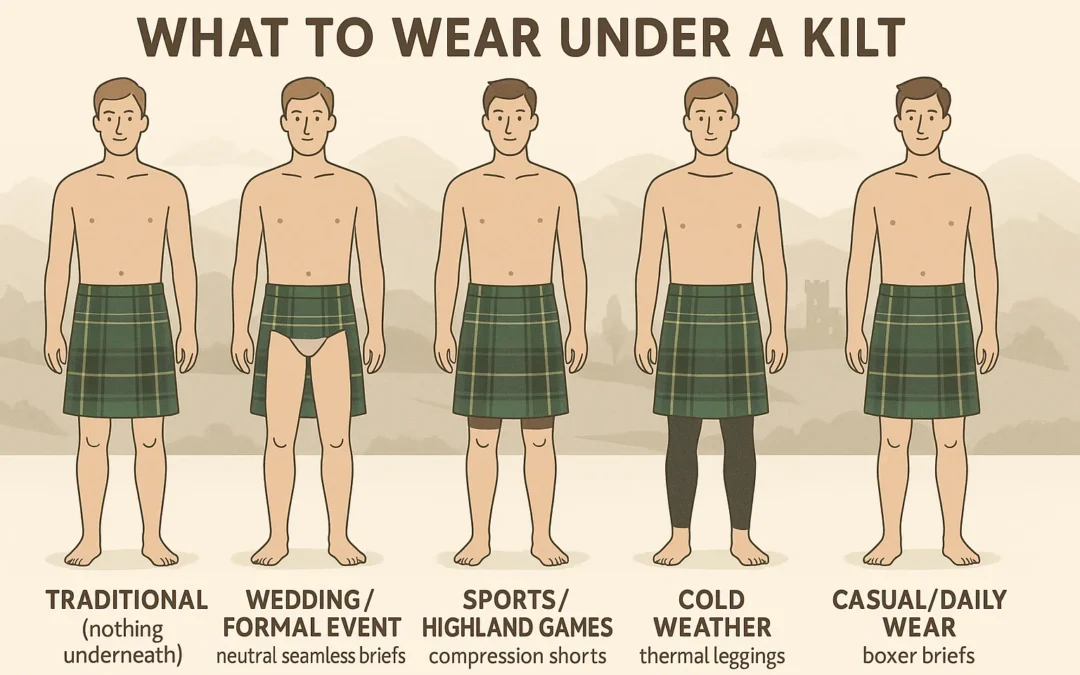 What Do You Wear Under a Kilt? Full Guide